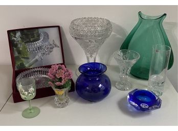 Miscellaneous Lot Of Glass And Crystal