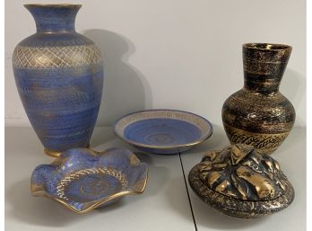 Five Piece Of Stangl Pottery