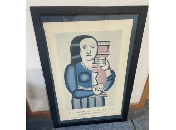 Framed Picasso Museum Poster