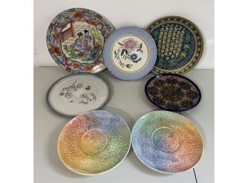 Seven Decorative Plates