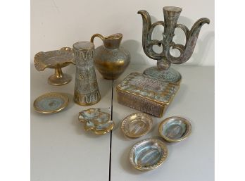 Ten Pieces Of Stangl Pottery