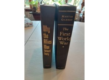 2 Hardcover Books On The World Wars