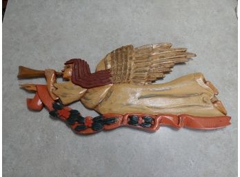 Nice Wooden Angel Wall Hanging