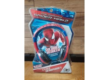 The Amazing Spider-Man 2 Stereo Headphones New In Sealed Package