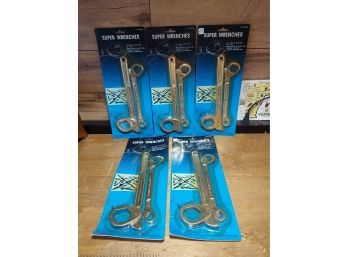 5 Super Wrenches Brand New In Packages