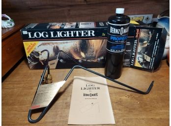 Bernz O Matic Log Lighter New In Box