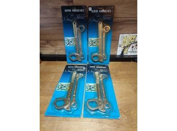 4 Brand New In Sealed Packages Super Wrenches