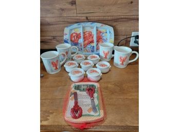 Lobster Themed Dinnerware Party Ware