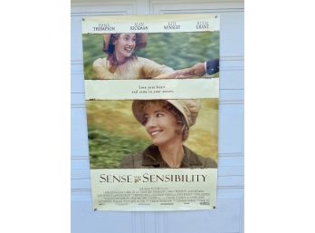 Sense And Sensibility Movie Poster. Emma Thompson, Alan Rickman, Kate Winslet, Hugh Grant.