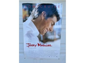 Jerry Maguire Double Sided Movie Poster. Tom Cruise, Cuba Gooding, Jr., Renee Zellweger, Kelly Preston.