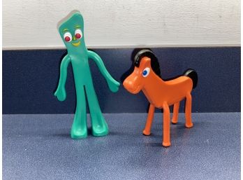 Gumby And Pokey Action Figures.