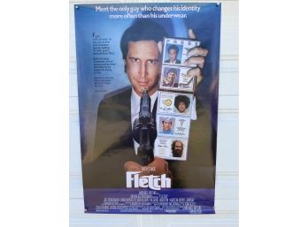 Fletch Movie Poster. Chevy Chase, Joe Don Baker, Kareem Abdul-Jabbar. Perfect For Framing.
