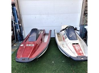 Yamaha WaveRunners For Repair Or Parts - SEE Photos & Description Prior To Bidding!