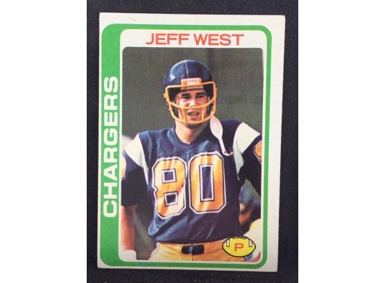 1989 Topps Jeff West
