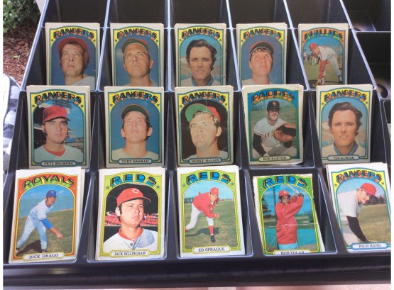 1972 Topps Baseball 81 Card Lot