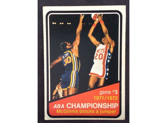 1972-73 Topps ABA Championship