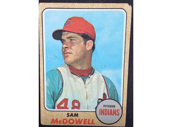 1968 Topps Sam McDowell