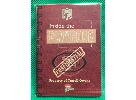 2002 Fleer Platinum Inside The Playbook Terrell Owens Jersey Relic Card 243/250