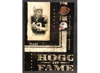 2004 Playoff Hogg Heaven Hogg Of Fame Tom Brady