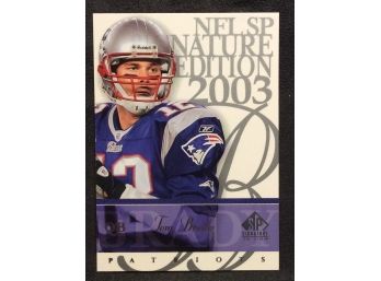 2003 Upper Deck SP Signature Edition Tom Brady