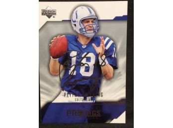 2004 Upper Deck Prosigns Diamond Collection Peyton Manning