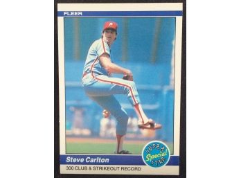 1984 Fleer Super Star Special Steve Carlton