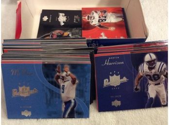 2003 Upper Deck Pros & Prospects Football Card Lot With Box