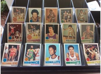 1977-78 Topps Basketball 22 Card Lot