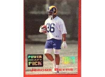1993 Pro Set Power Jerome Bettis Rookie Card