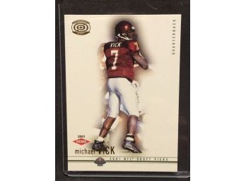 2001 Dynagon Michael Vick Rookie Card