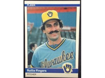 1984 Fleer Rollie Fingers