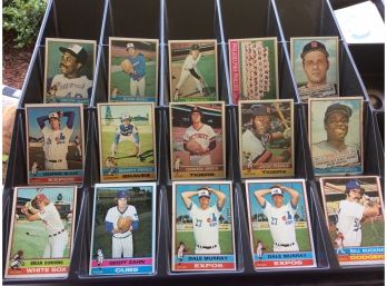 1976 Topps Baseball 69 Card Lot