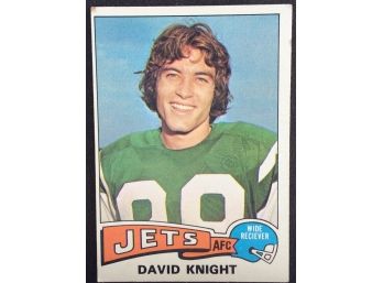 1975 Topps David Knight