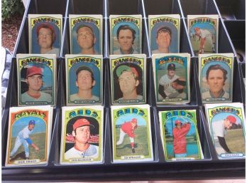 1972 Topps Baseball 81 Card Lot