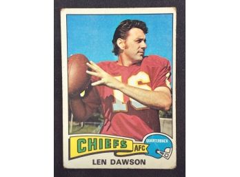 1975 Topps Len Dawson