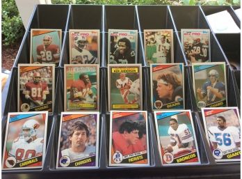 1984 Topps Football 22 Card Lot