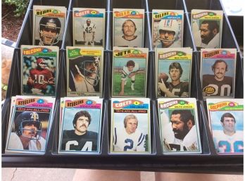 1977 Topps Football 57 Card Lot