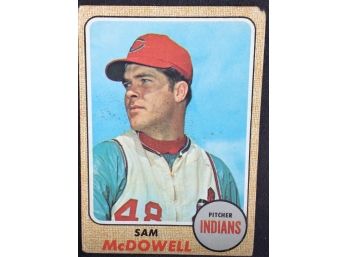 1968 Topps Sam McDowell