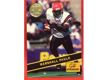 1994 Signature Rookies Gold Standard Marshall Faulk
