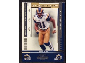 2005 Playoff Contenders Season Ticket Torry Holt