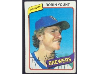 1980 Topps Robin Yount