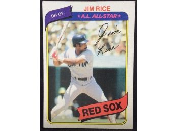 1980 Topps Jim Rice