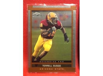 2003 Topps Chrome Terrell Suggs Rookie Card