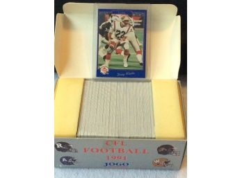 1991 Jogo CFL Football Card Lot With Doug Flutie Rookie