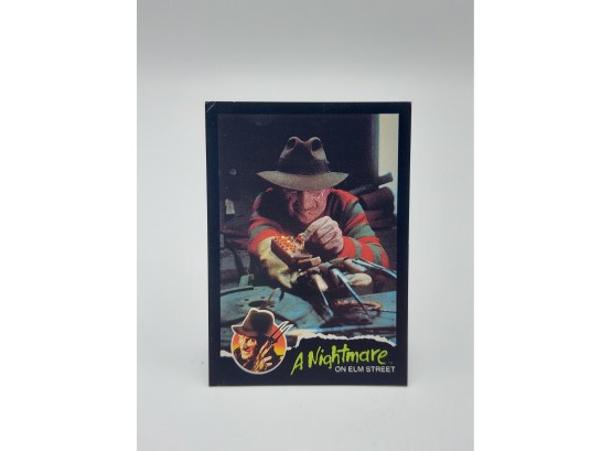 Vintage 1991 Impel A Nightmare On Elm Street Freddy Krueger Promo Card Collectible Card