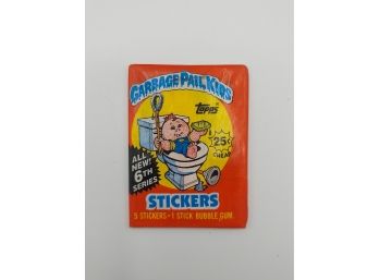 Vintage Garbage Pail Kids 5 Packs 1 Of Each 6th, 10th, 11th, 12th, And 13th Series Collectible Card