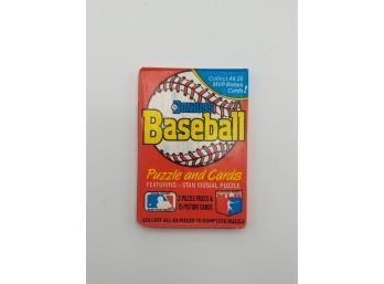 Vintage 1988 Don Russ 4 Packs Baseball Collectible Card