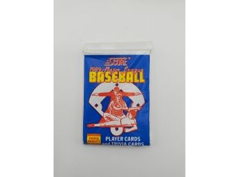 Vintage 1989 Score Baseball 4 Packs Collectible Card