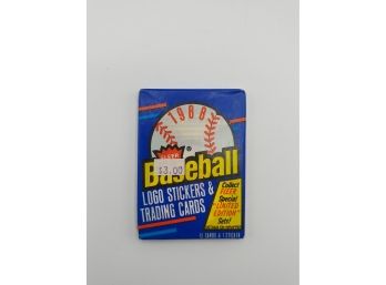Vintage 1988 Fleer Baseball 4 Packs Collectible Card