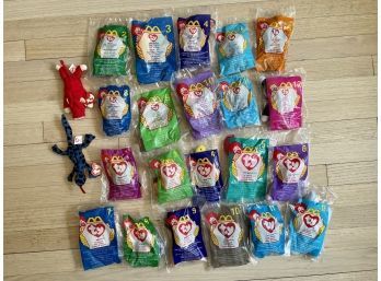 Collection Of Teenie Beanies From McDonalds (1997)